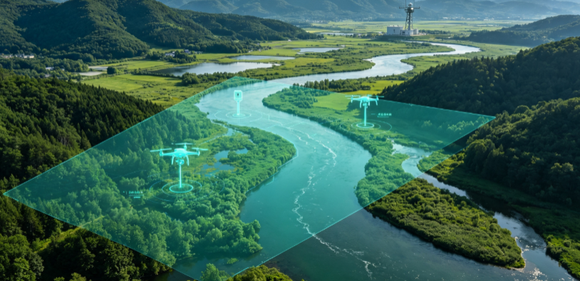 博白县GEO 全域空间监测筑牢生态屏障，空间技术支撑环境治理与灾害防御